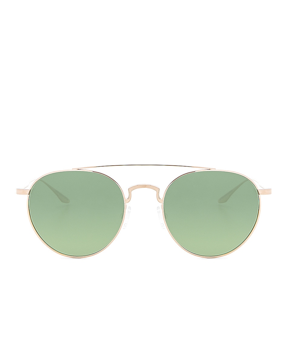Image 1 of Barton Perreira Vashon Sunglasses in Gold & Emerald