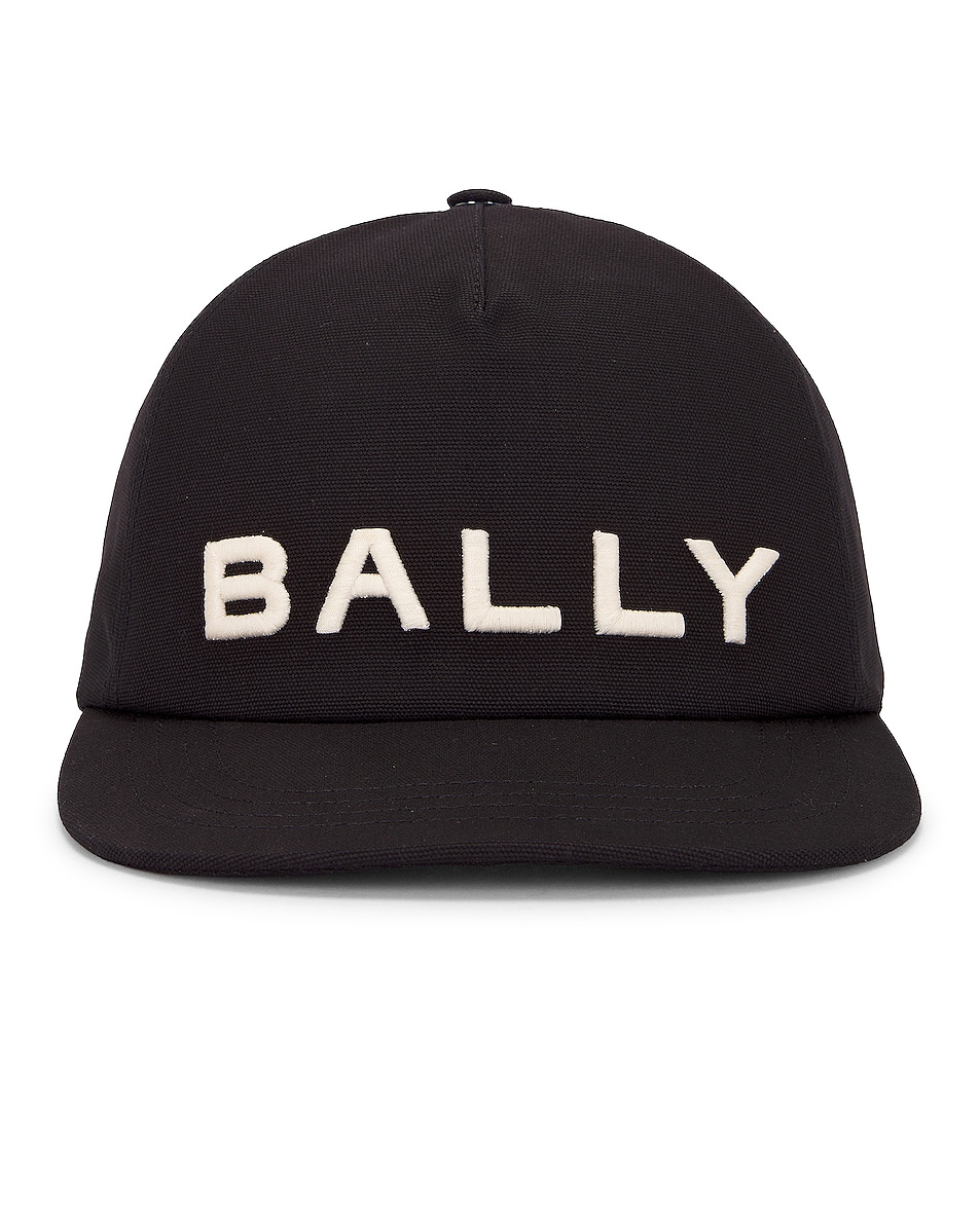 Image 1 of Bally Hat in Black