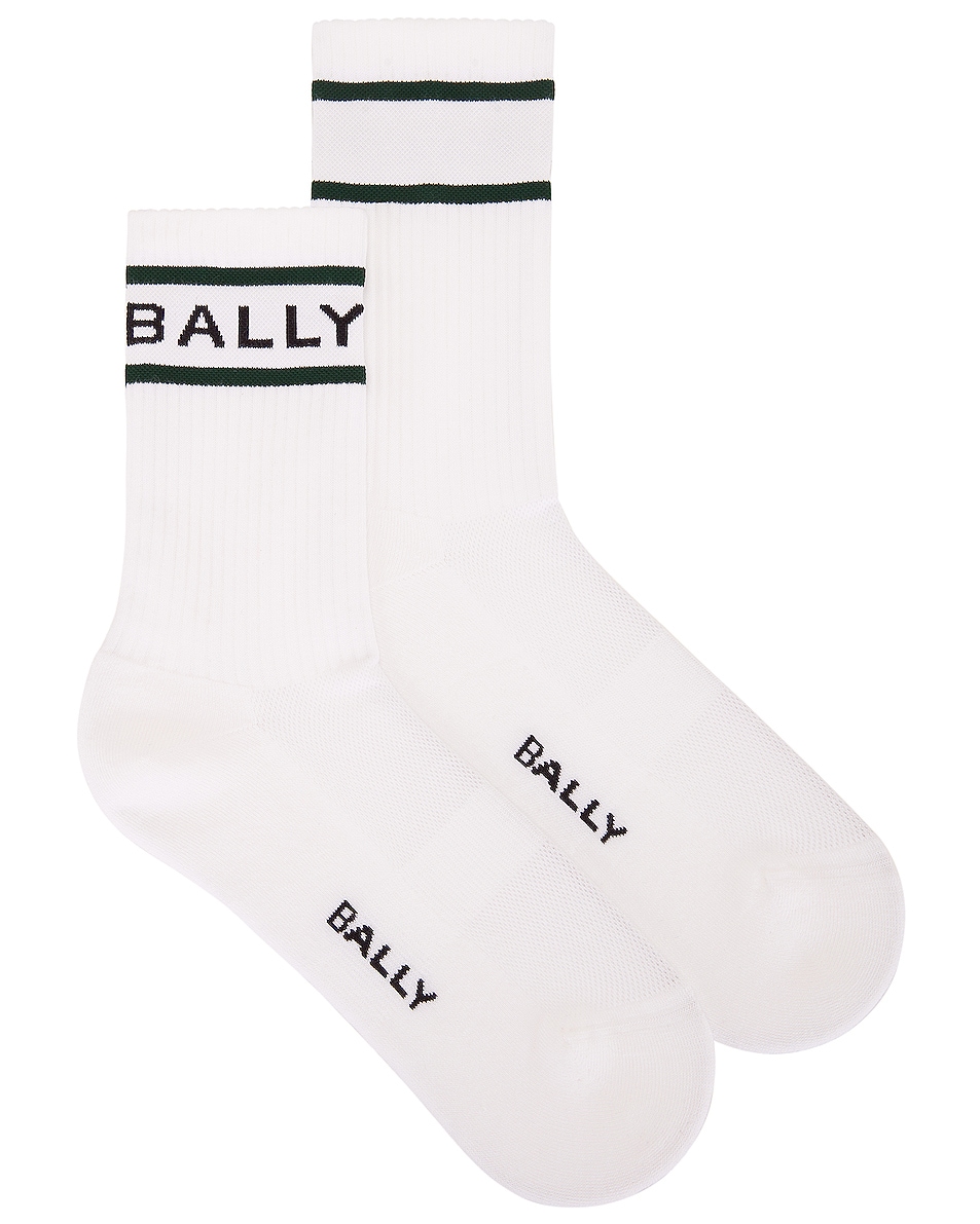 Image 1 of Bally Socks in Kelly Green 50