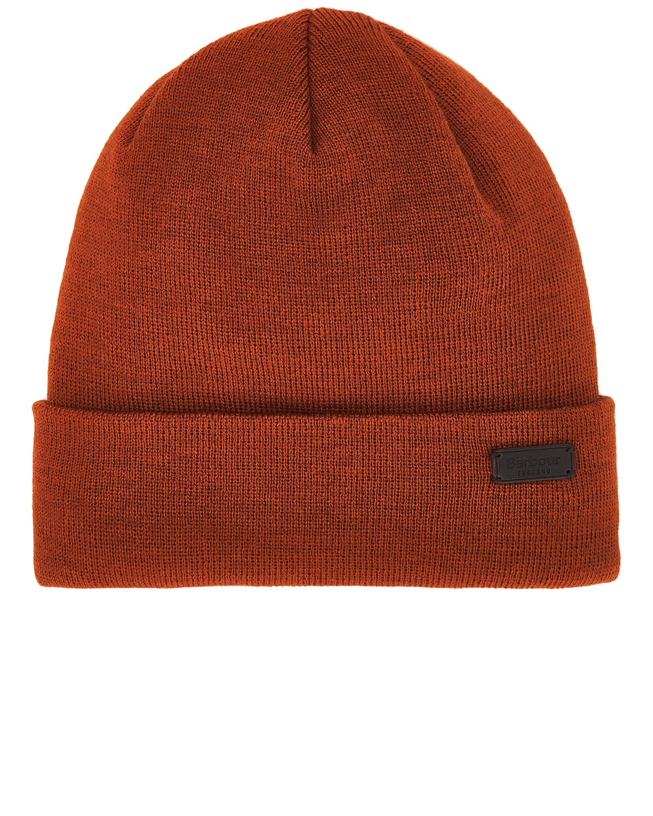 Image 1 of Barbour Healey Beanie in Dark Ginger