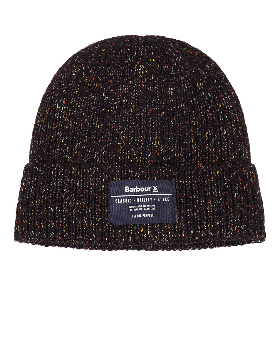 Image 1 of Barbour Eston Beanie in Navy