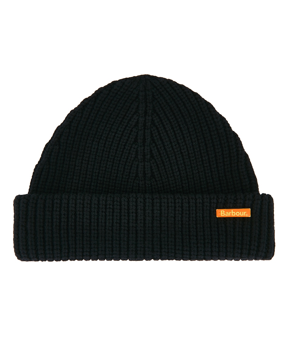 Image 1 of Barbour Mosely Beanie in Black