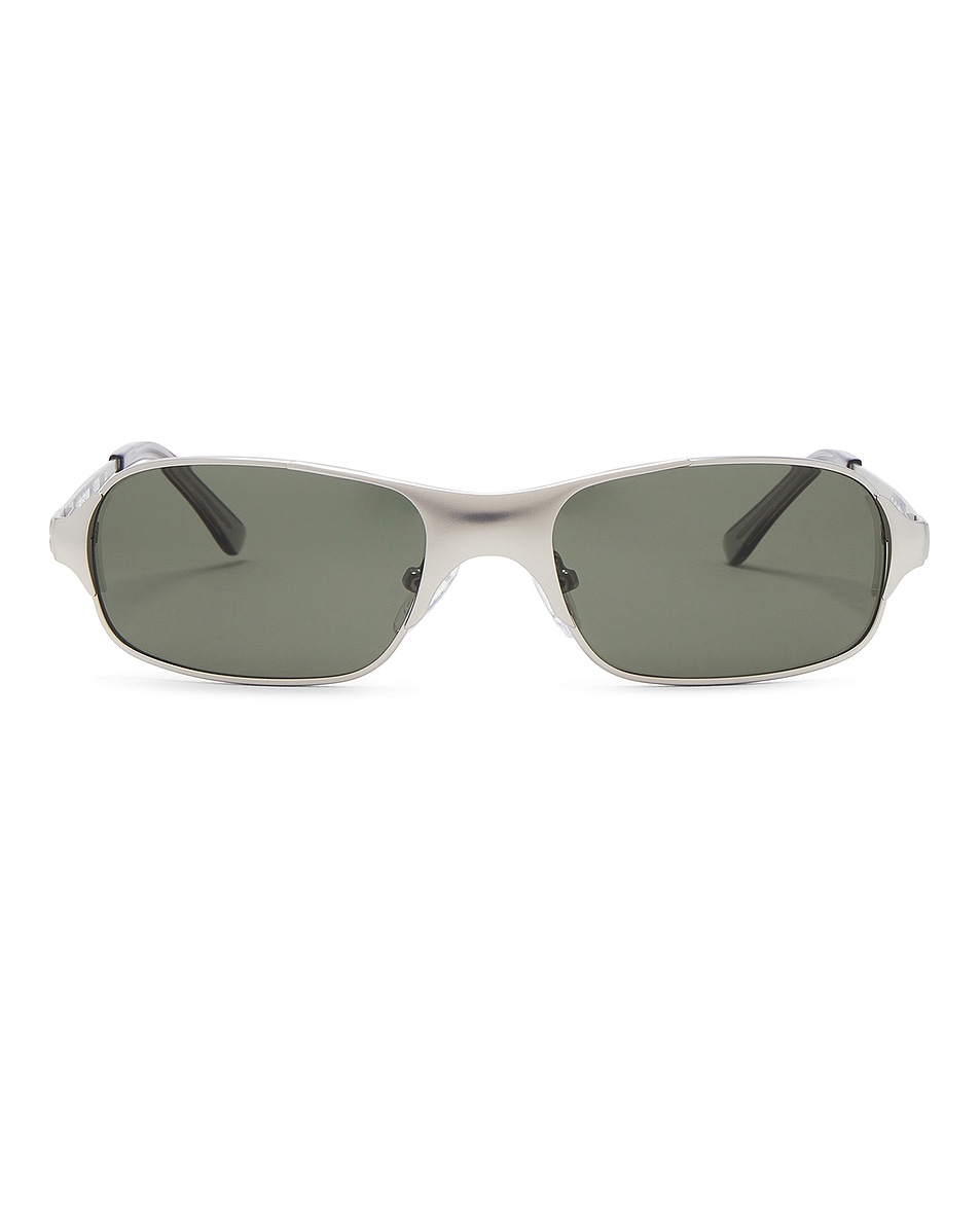 Image 1 of BRU Eyewear Aitken Rectangle Sunglasses in Soot