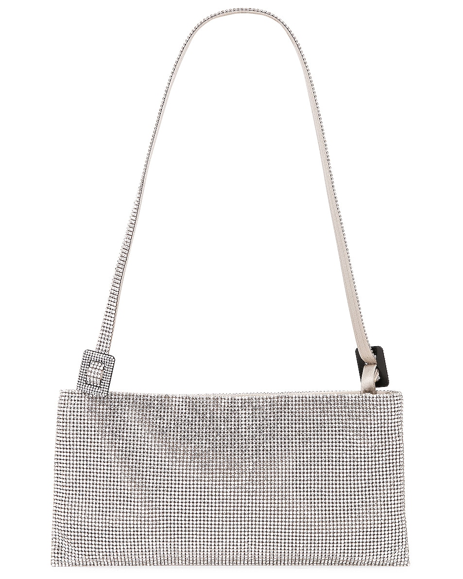 Image 1 of Benedetta Bruzziches Your Best Friend La Grande Bag in Crystal On Silver