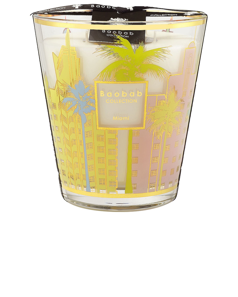 Image 1 of Baobab Collection Cities Candle in Miami