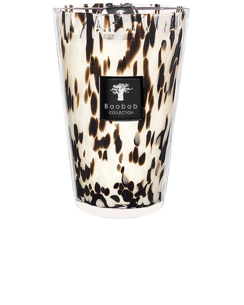 Image 1 of Baobab Collection Pearls Candle in Black