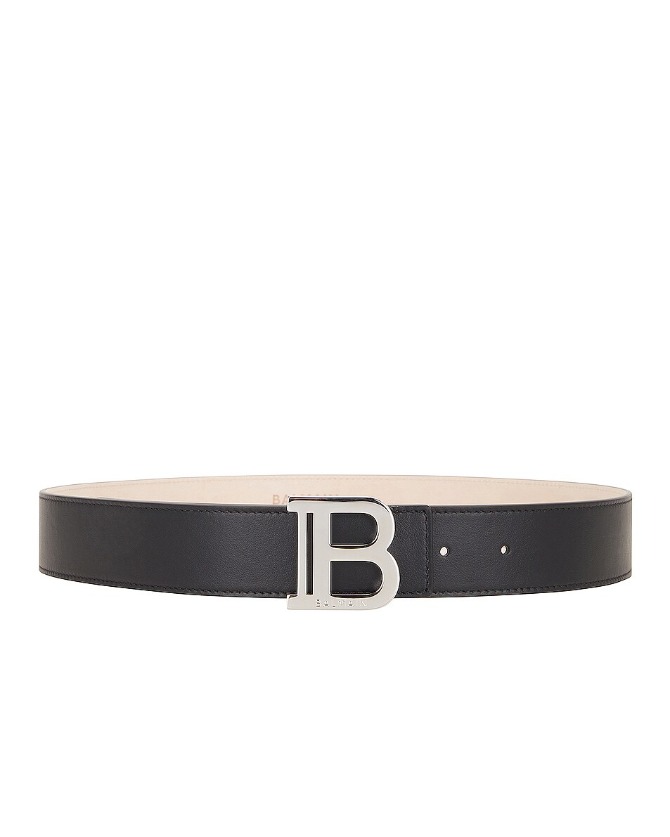 Image 1 of BALMAIN B-Belt in Noir