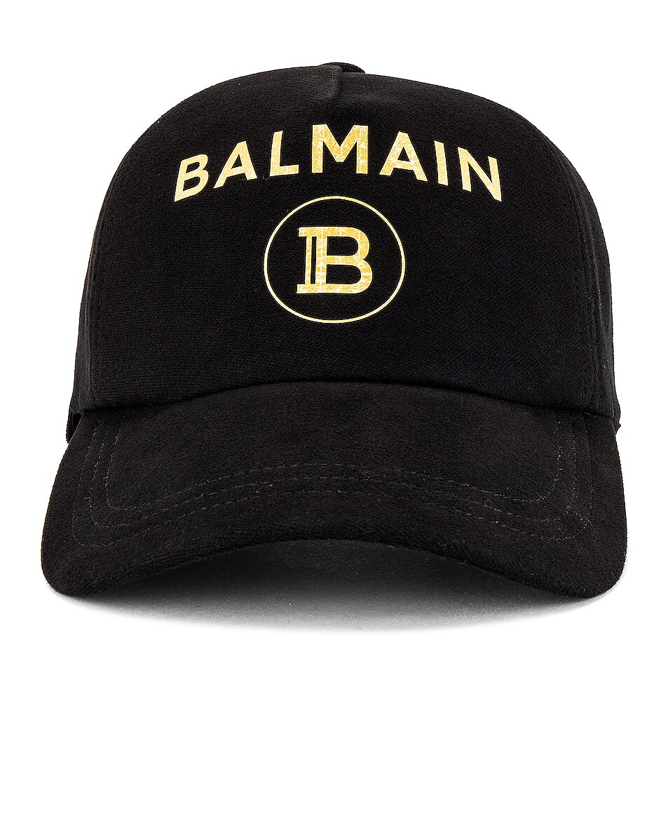 Image 1 of BALMAIN Cap in Black