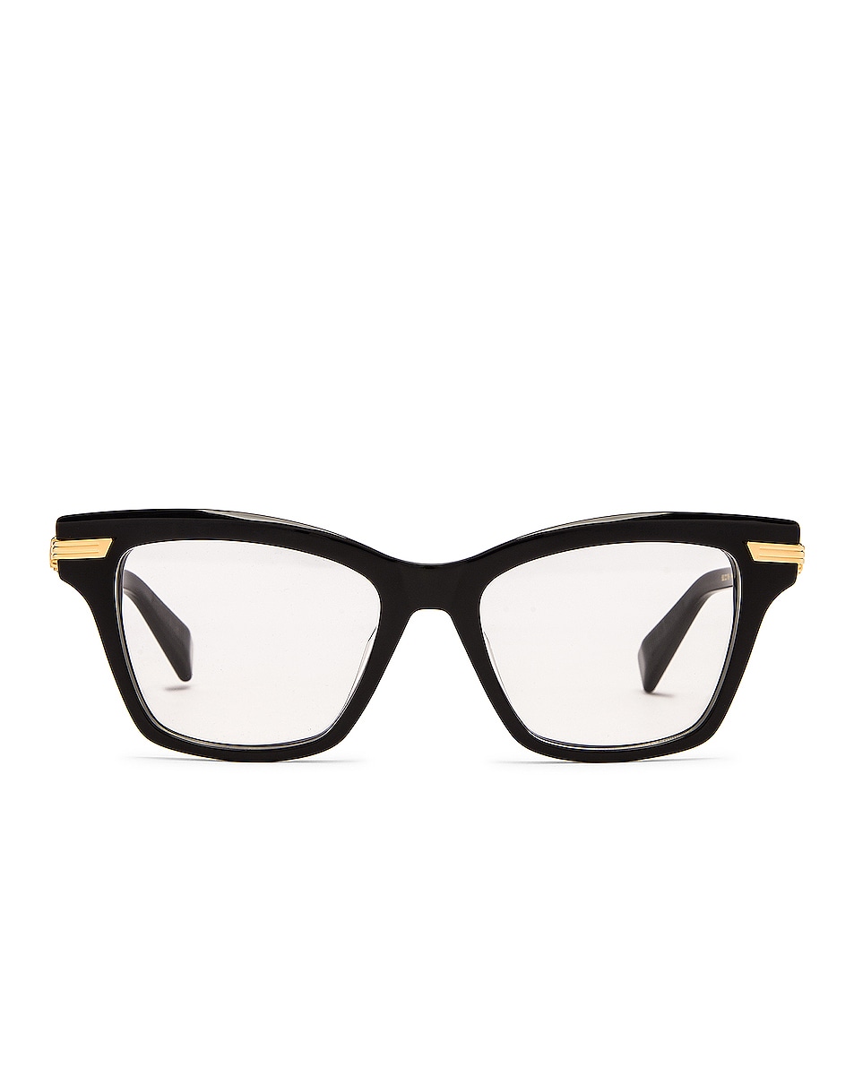 Image 1 of BALMAIN Sentinelle III Optical Eyeglasses in Black & Gold