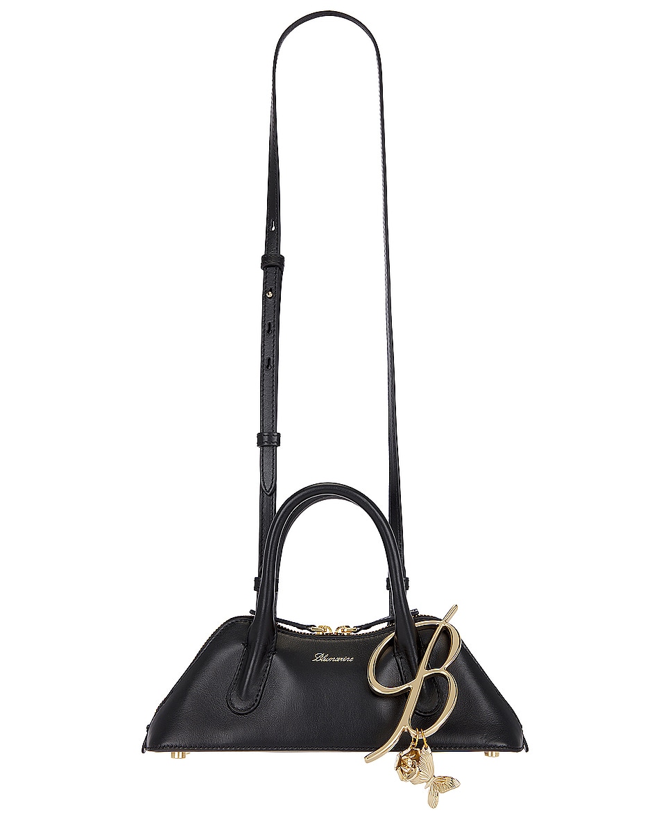 Image 1 of Blumarine Crossbody Handbag in Black