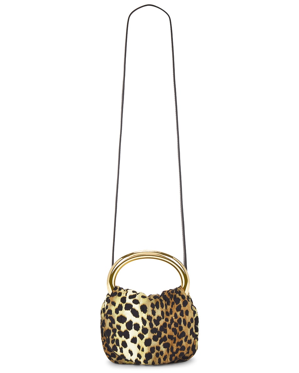 Image 1 of Blumarine Ring Bag in Black & Cognac