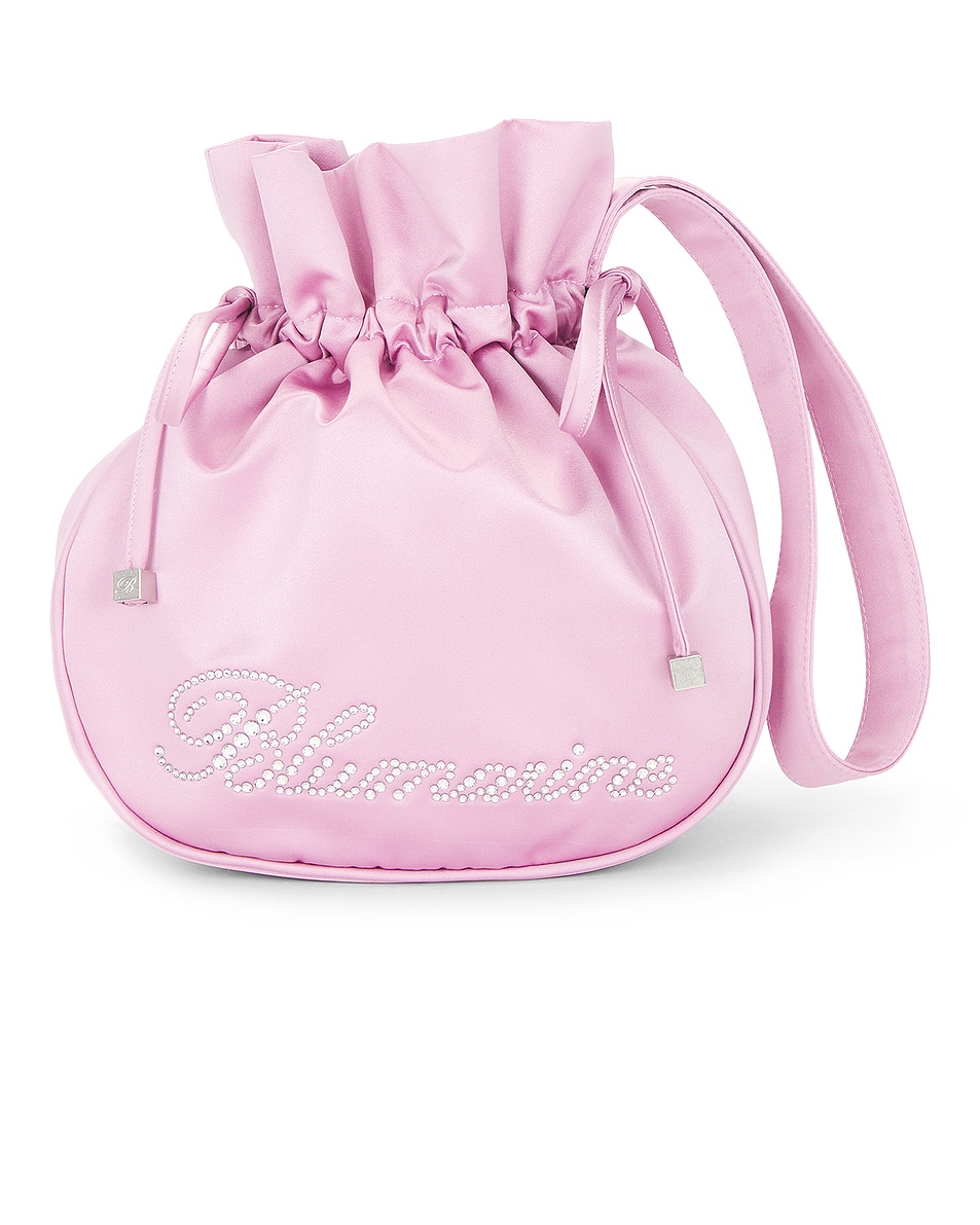 Image 1 of Blumarine Bucket Bag in Dalia Pink