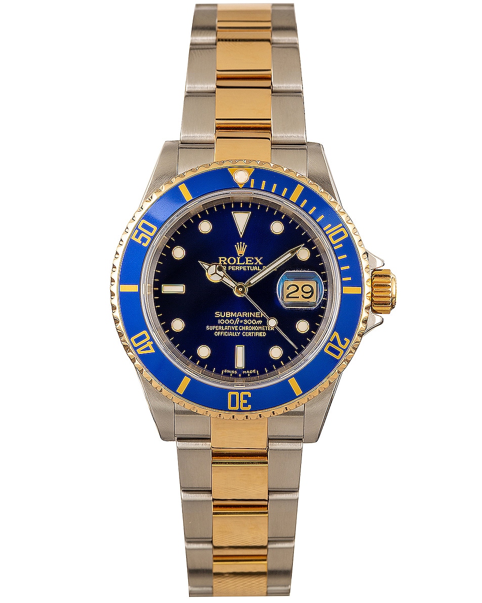 Image 1 of Bob's Watches Rolex Submariner in Steel and Gold Blue