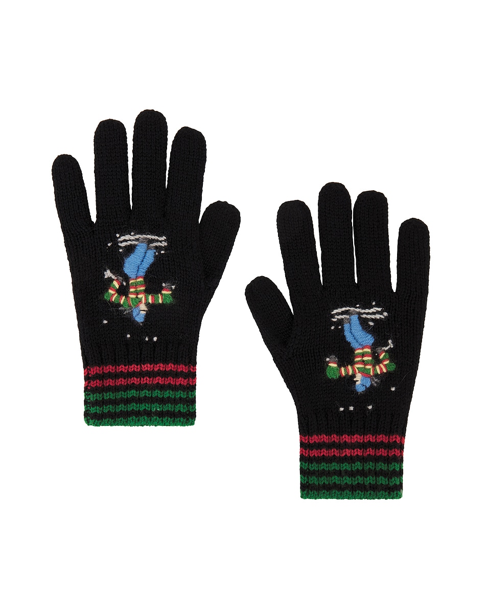 Image 1 of BODE Ski Run Gloves in Black