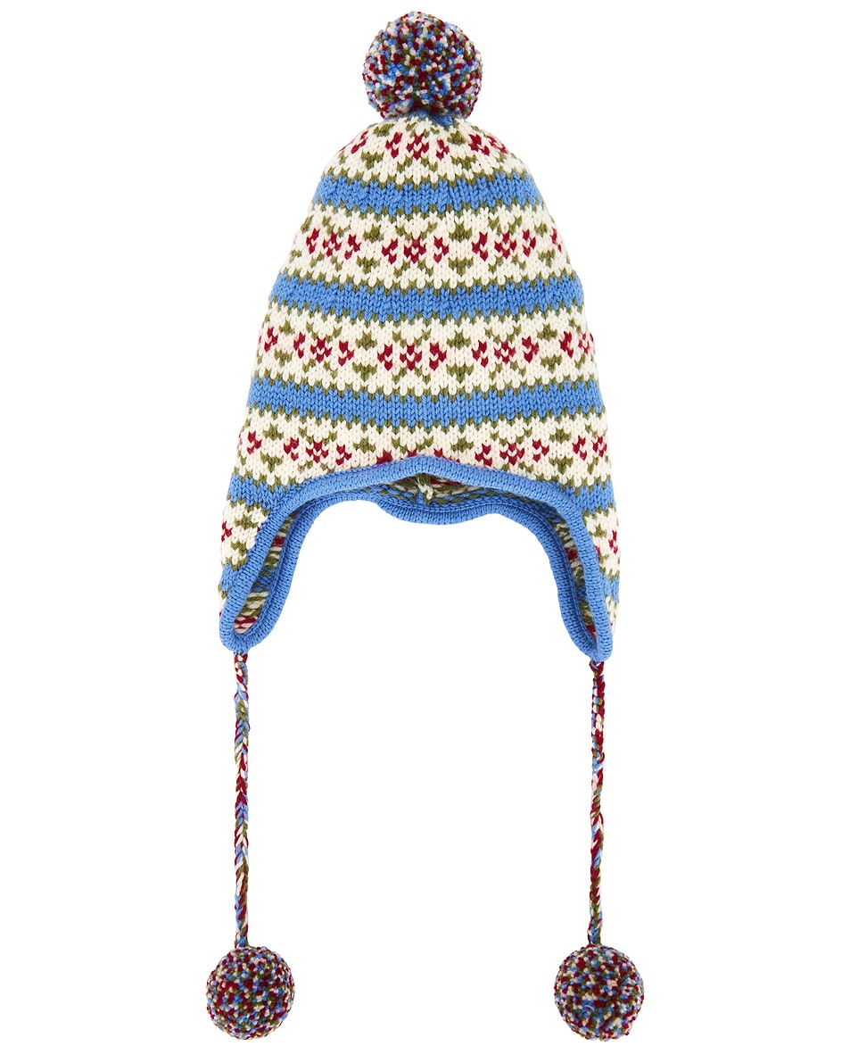 Image 1 of BODE Wedgewood Pom Hat in Multi
