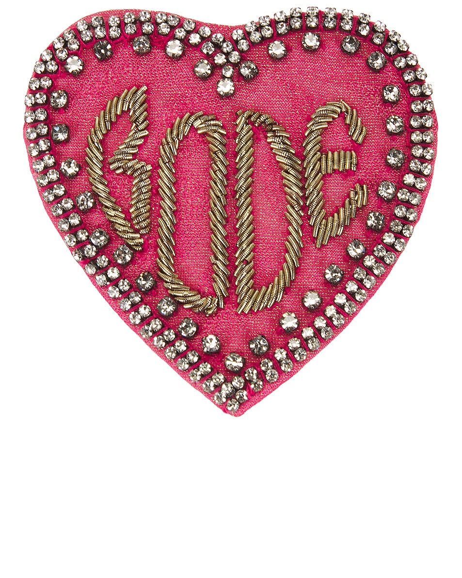 Image 1 of BODE Duchess Brooch in Red