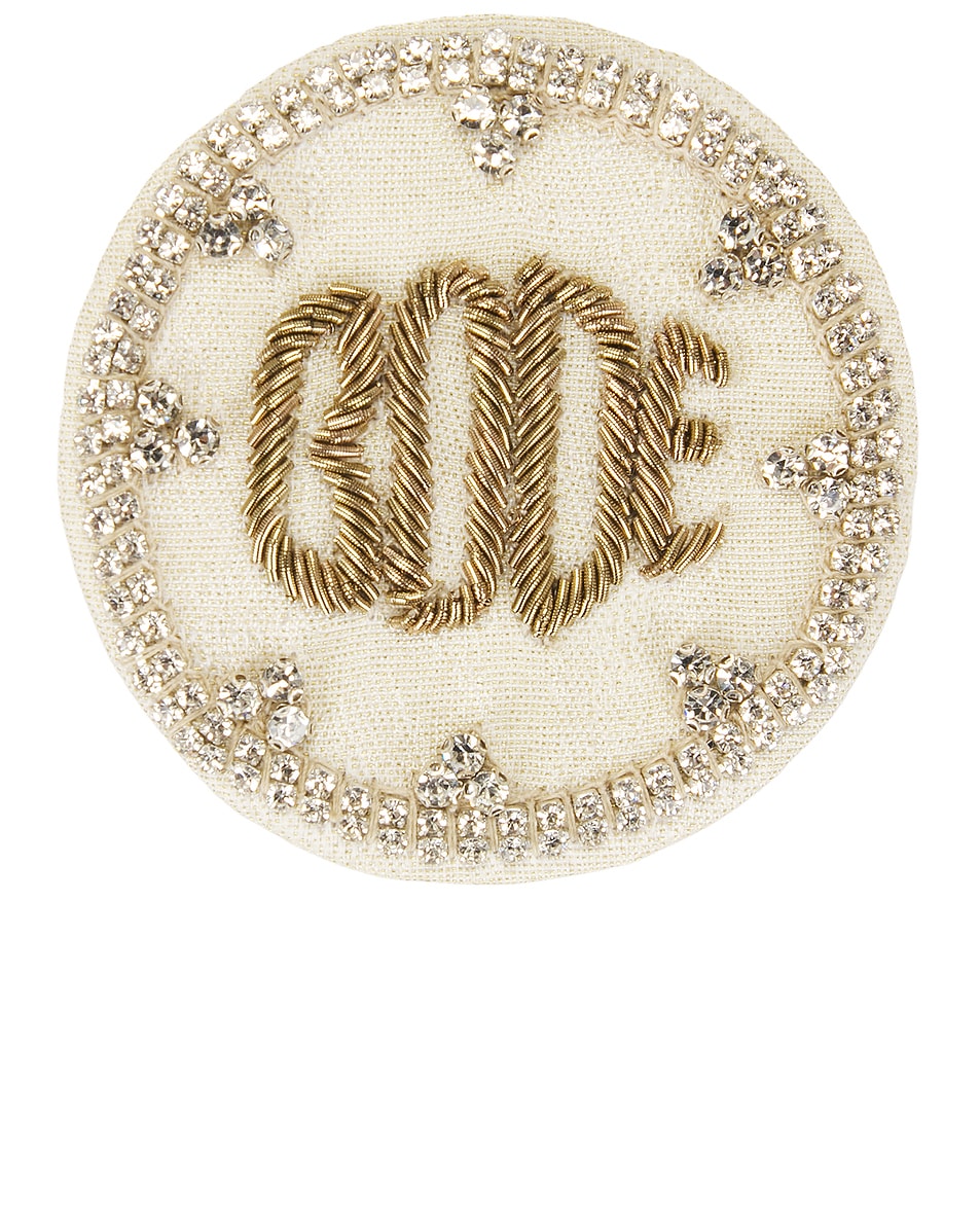 Image 1 of BODE Willow Brooch in White