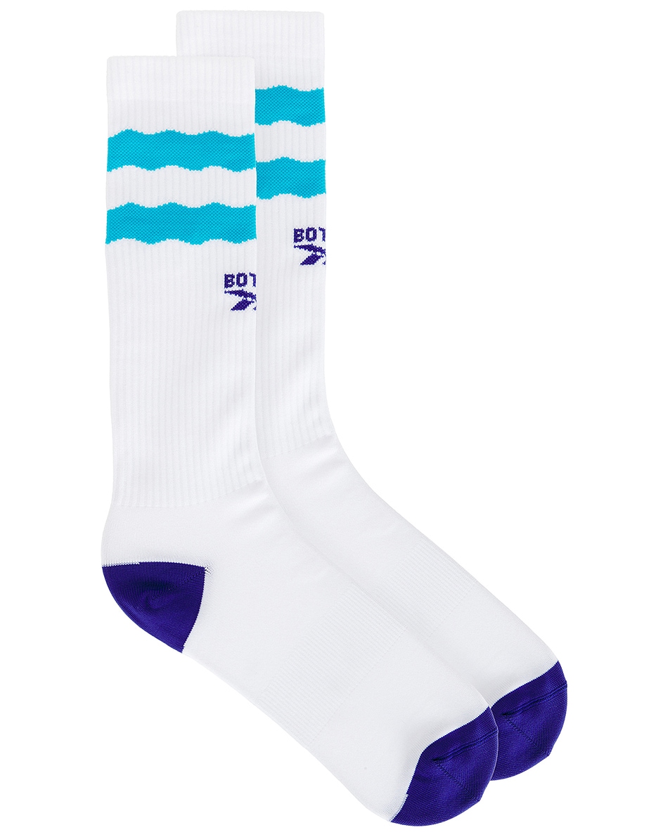 Image 1 of BOTTER x Reebok Socks in Aqua Blue