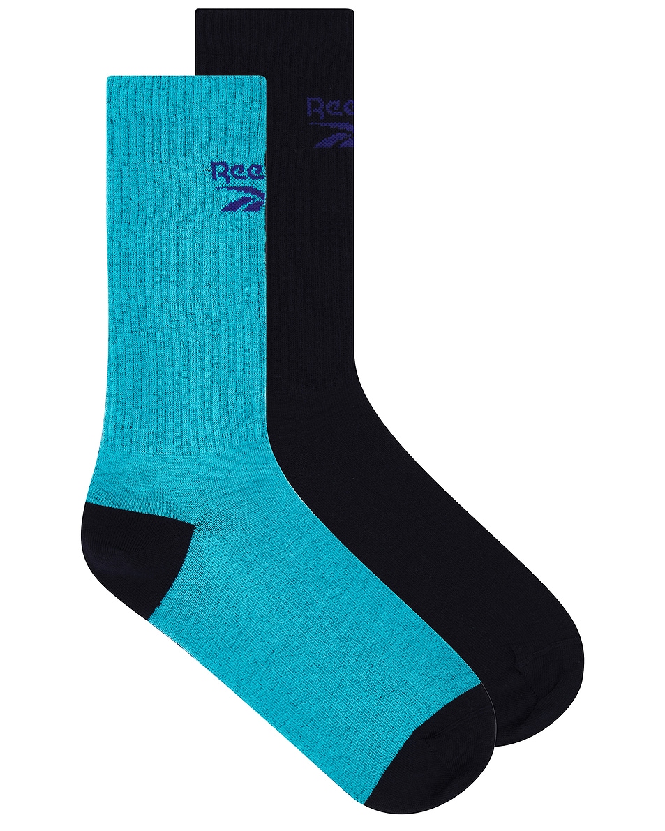 Image 1 of BOTTER x Reebok Socks in Navy & Aqua