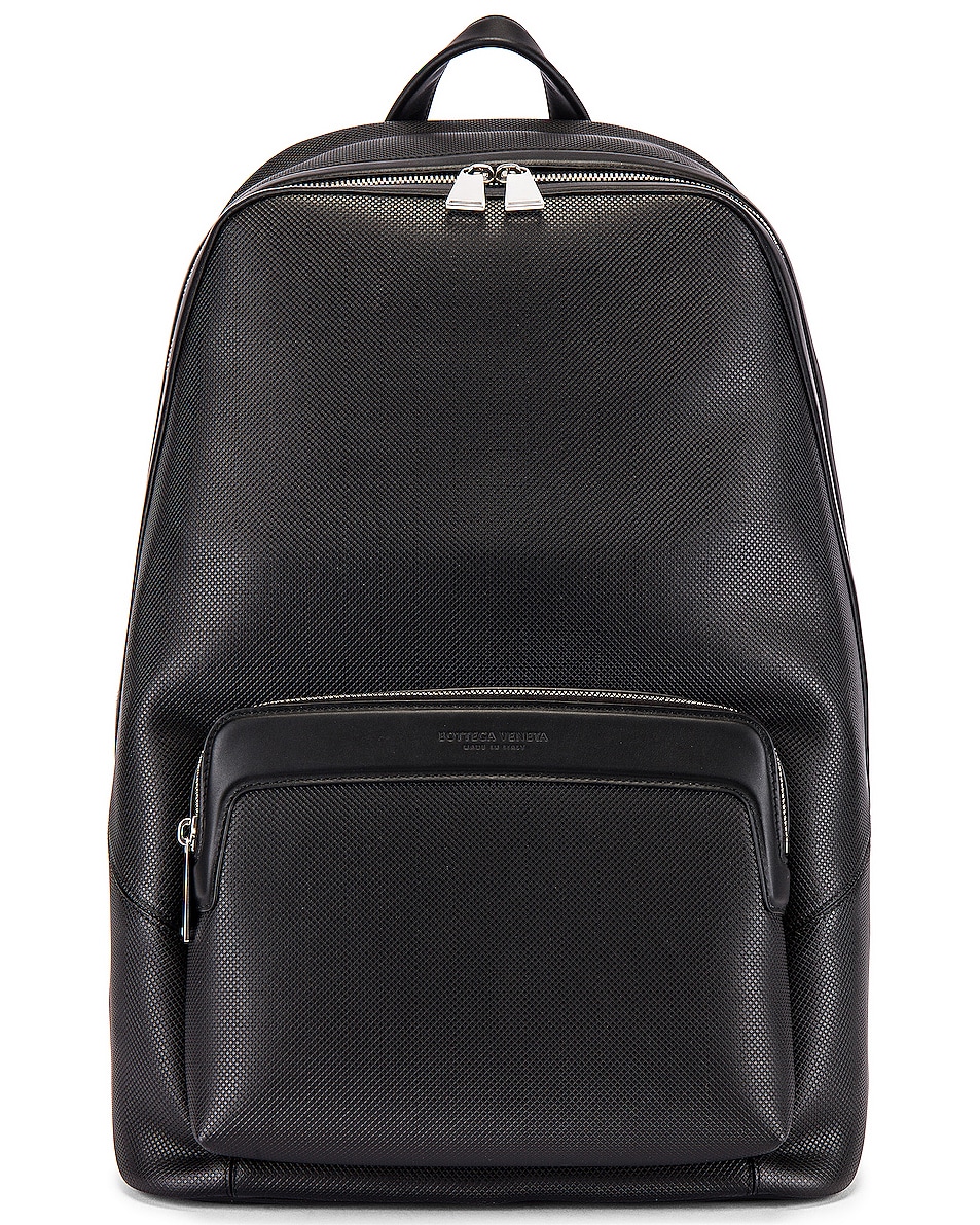 Image 1 of Bottega Veneta Marco Polo Backpack in Black