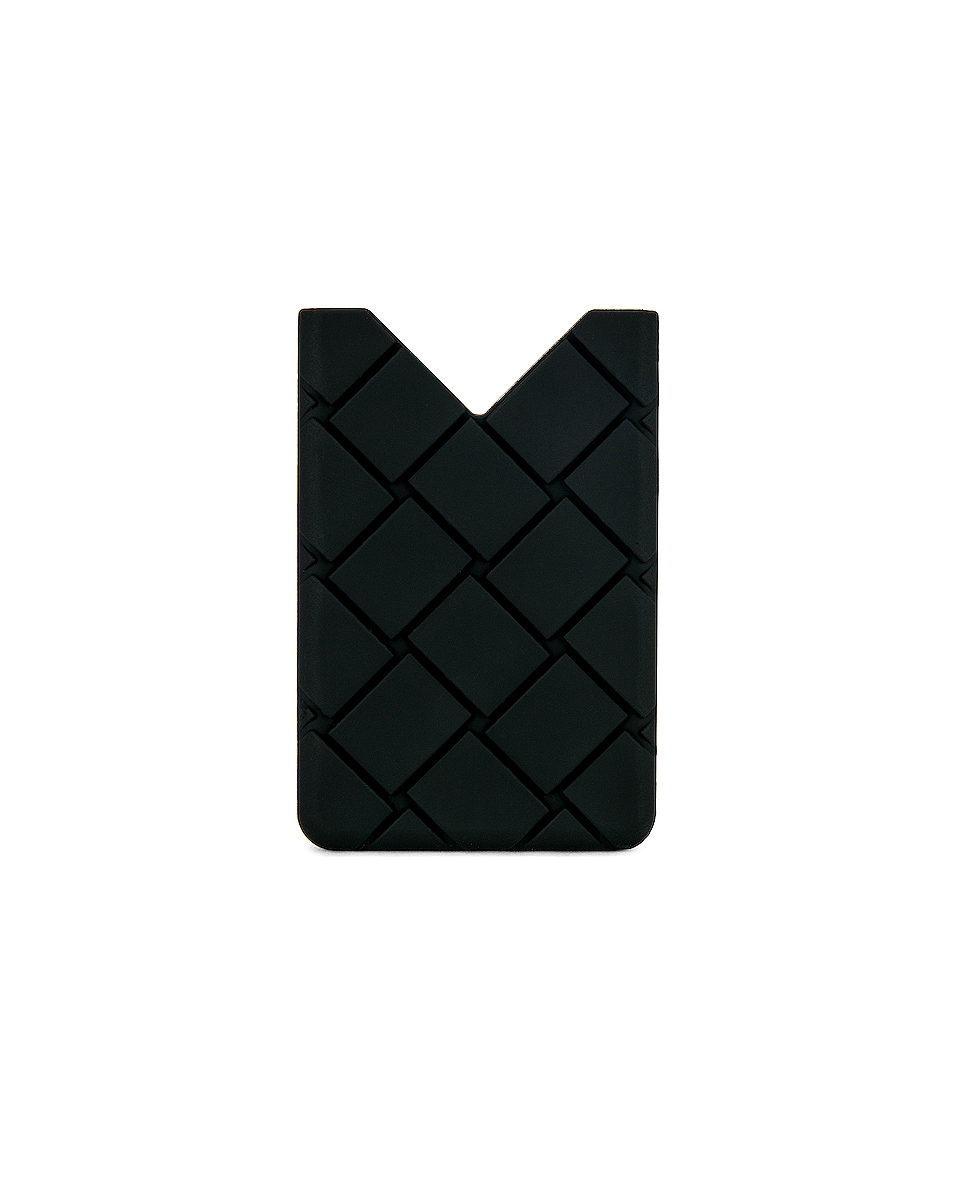 Image 1 of Bottega Veneta Card Case in Black