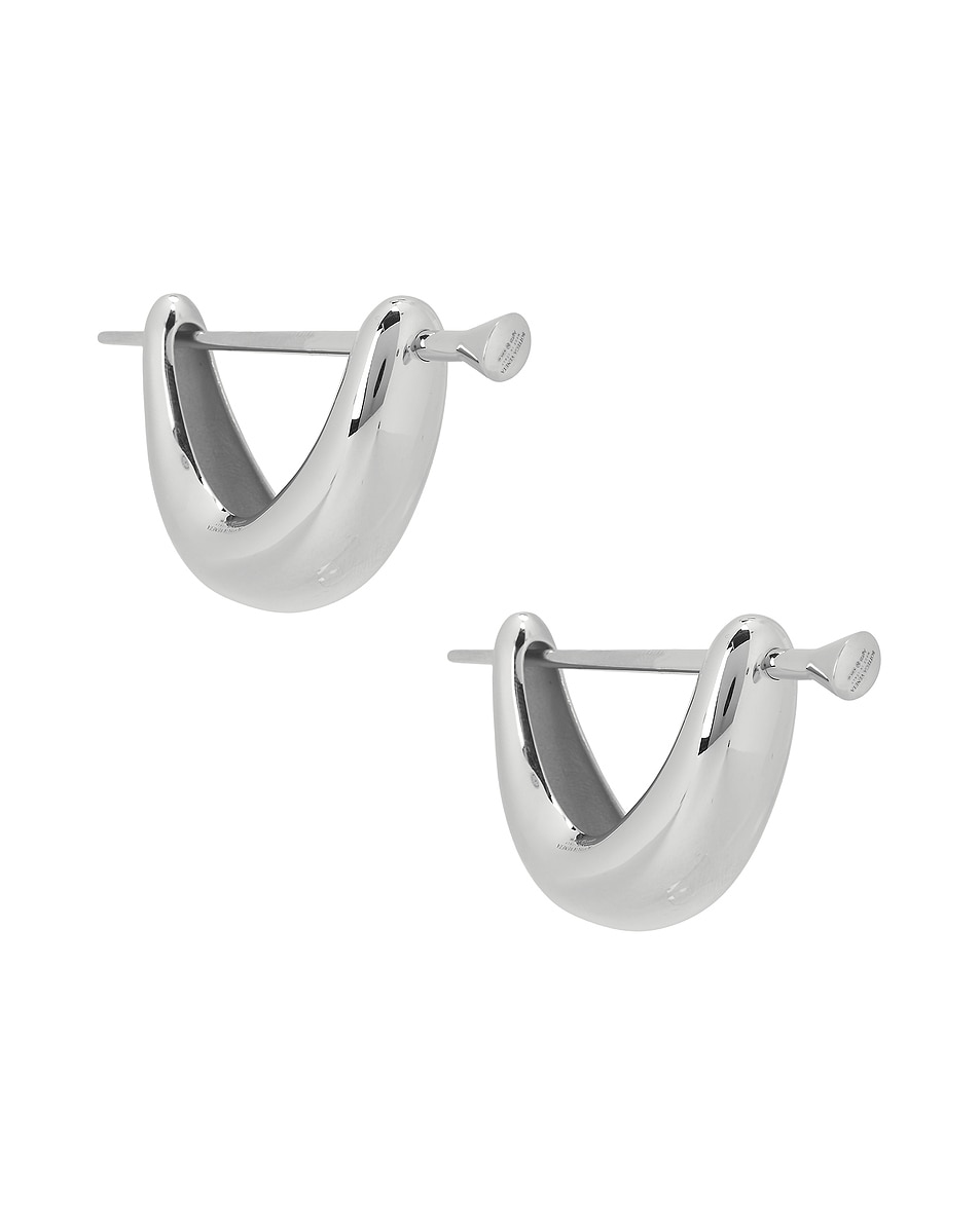 Image 1 of Bottega Veneta Hair Clip in Silver