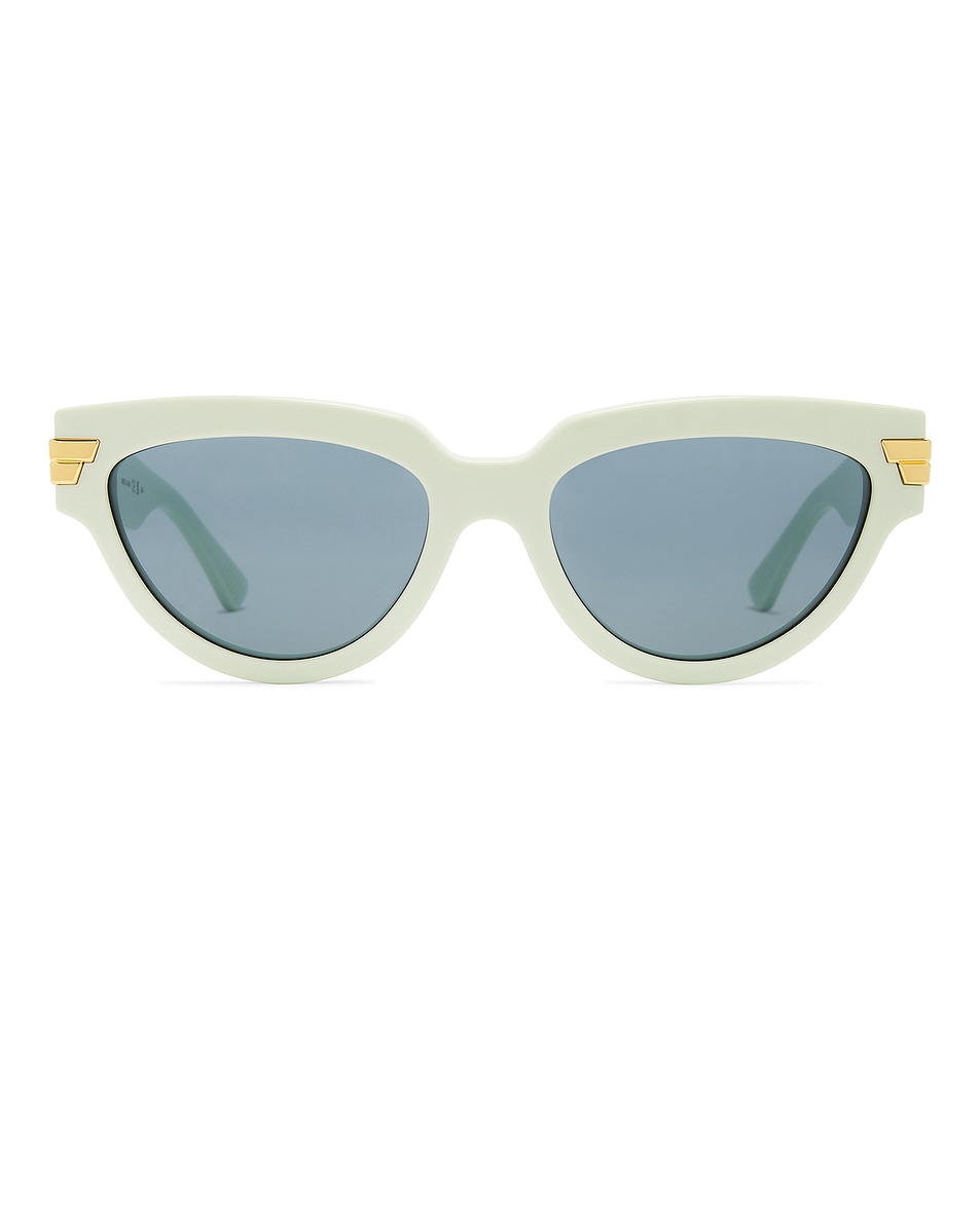 Image 1 of Bottega Veneta Cat Eye Sunglasses in Green