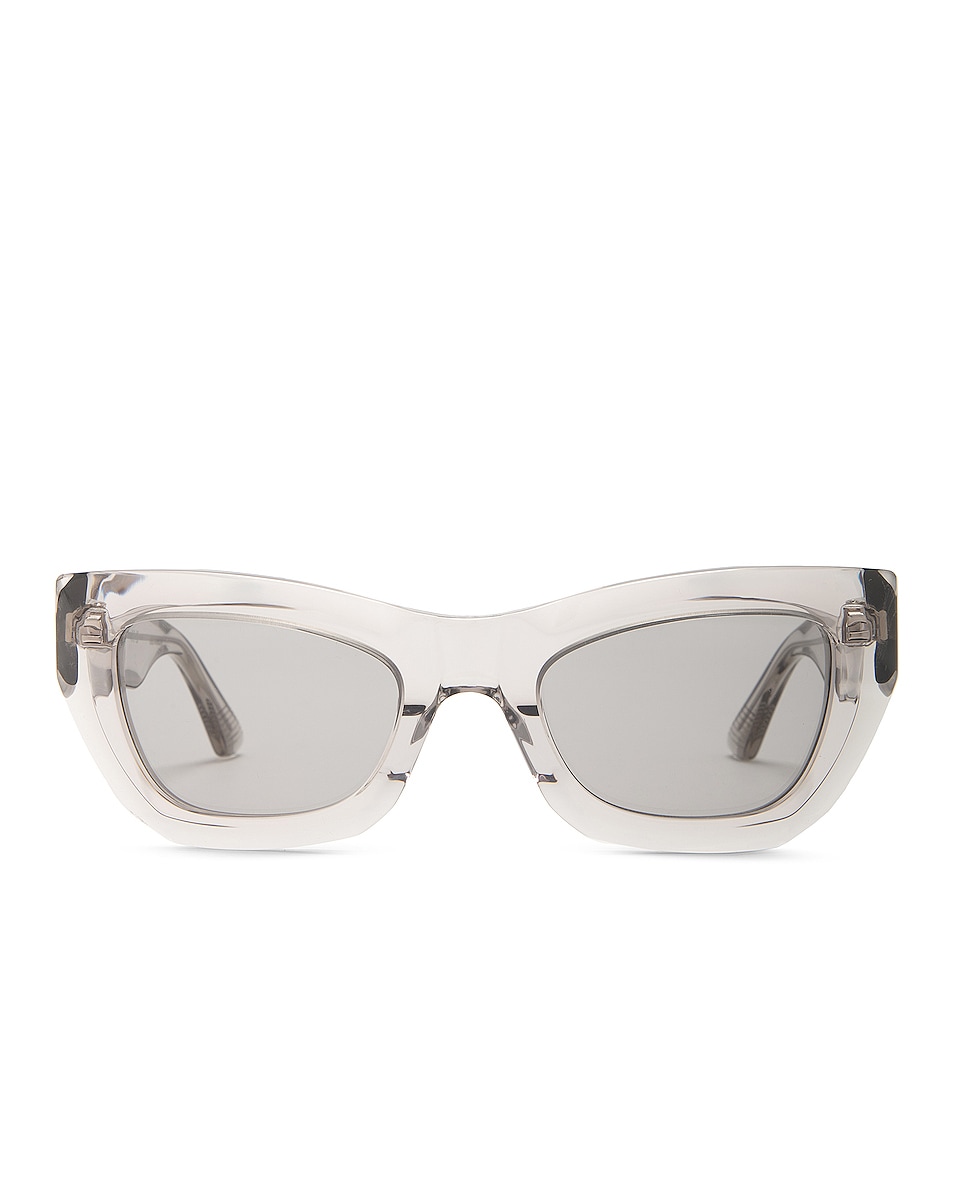 Image 1 of Bottega Veneta Edgy Sunglasses in Grey
