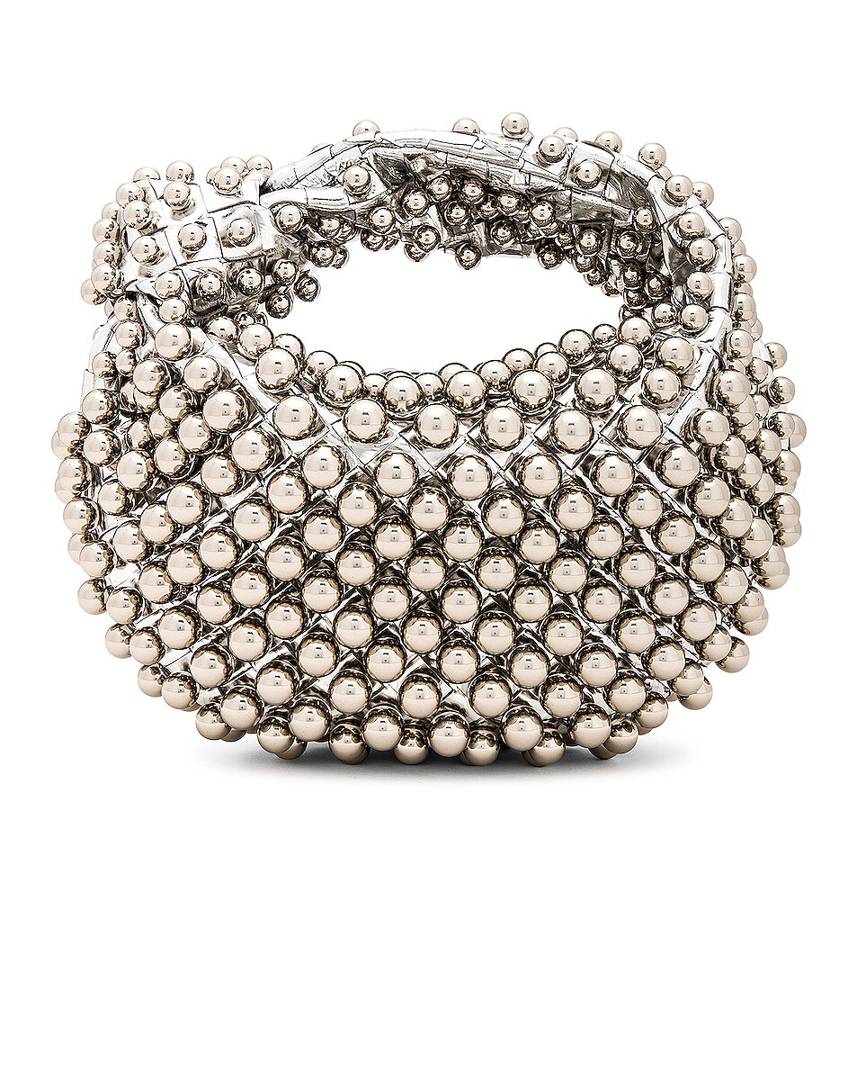 Image 1 of Bottega Veneta Mini Jodie Bag in Silver