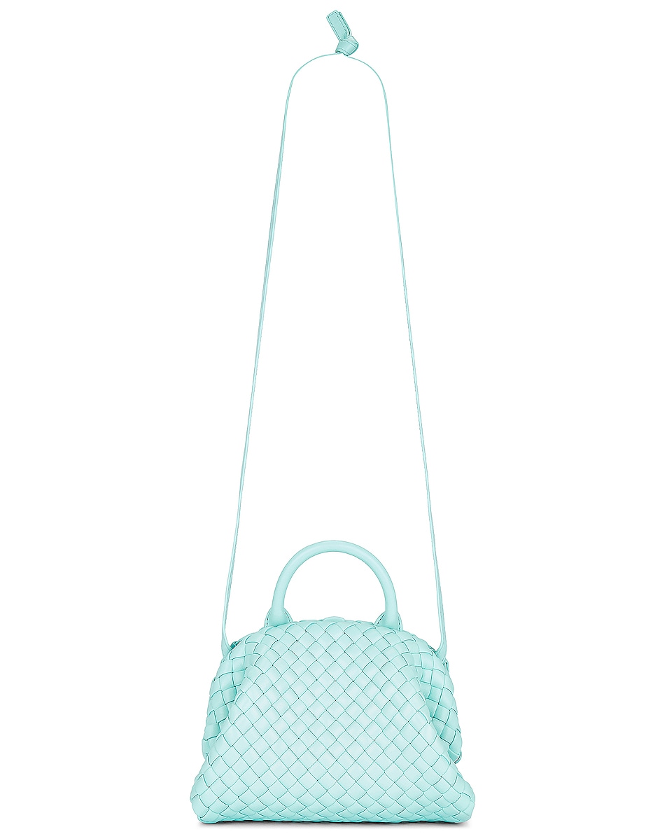 Image 1 of Bottega Veneta Mini Handle Bag in Celadon & Gold