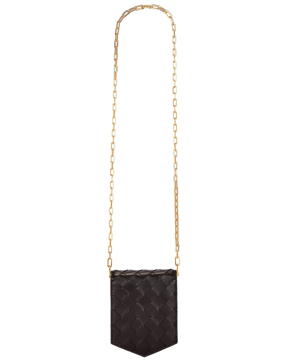 Image 1 of Bottega Veneta Mini Mirror Chain Bag in Fondant & Gold