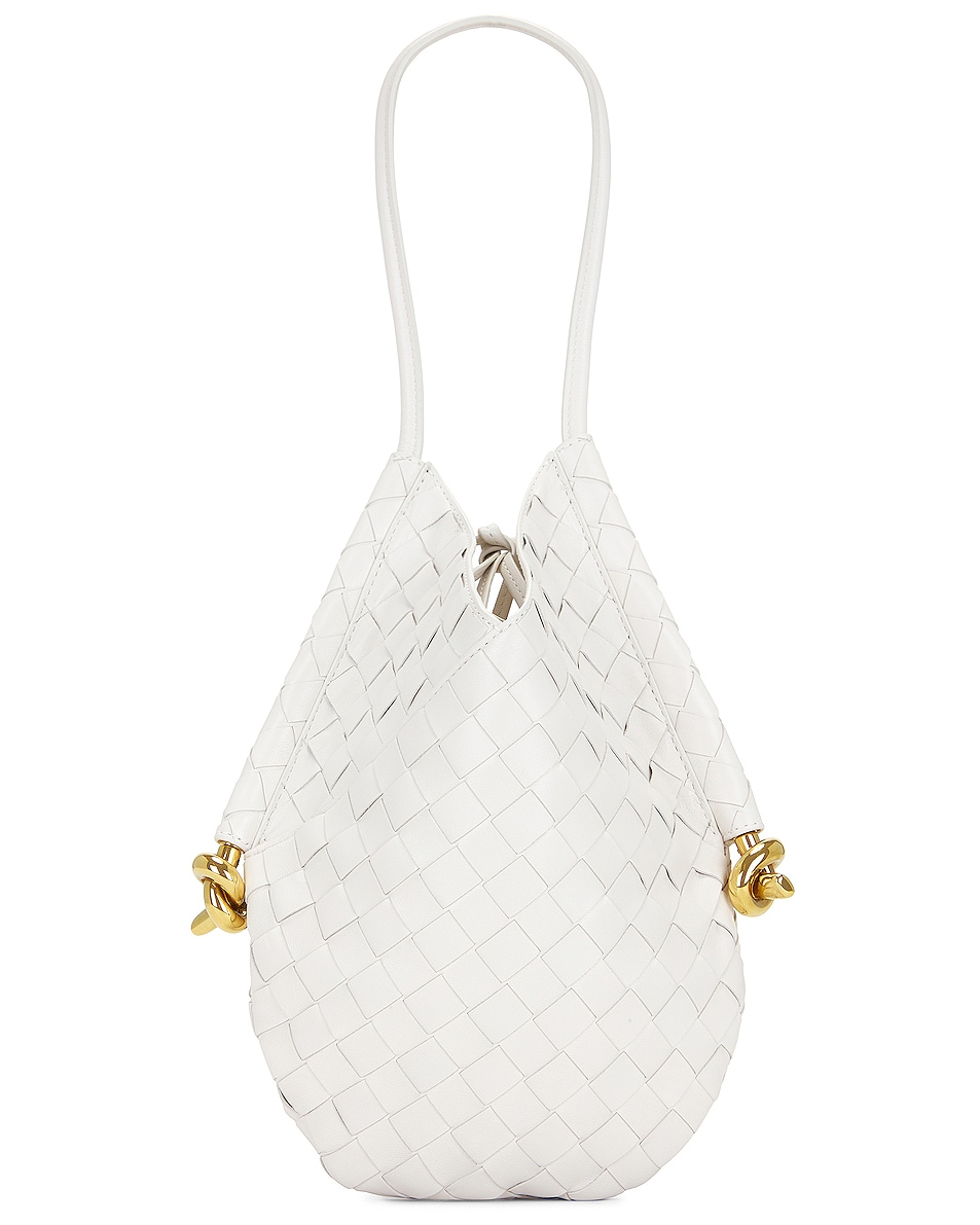 Image 1 of Bottega Veneta Small Solstice Bag in White