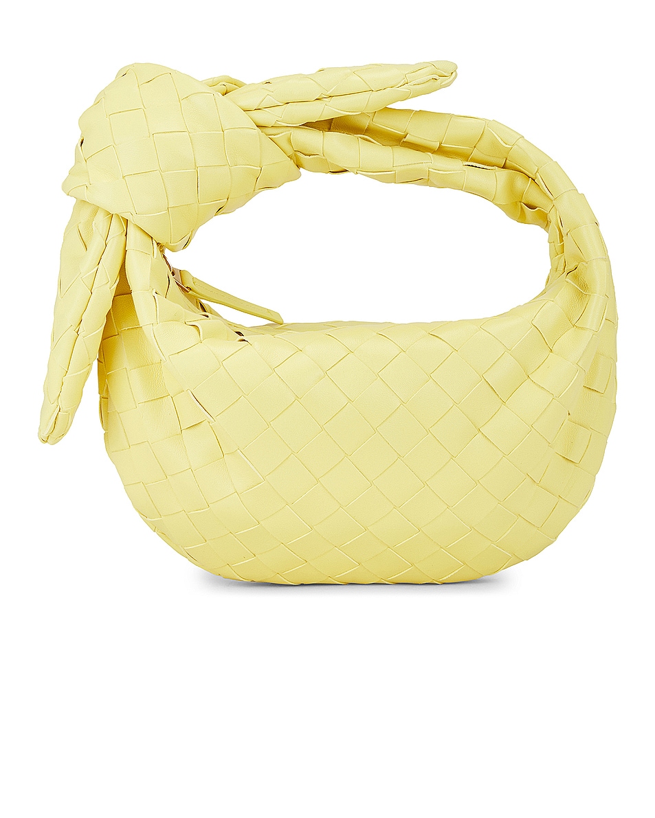 Image 1 of Bottega Veneta Mini Jodie Bag in Sherbert & Gold