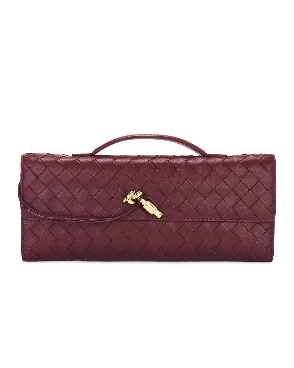 Image 1 of Bottega Veneta Small Andiamo Bag in Barolo & Muse Brass