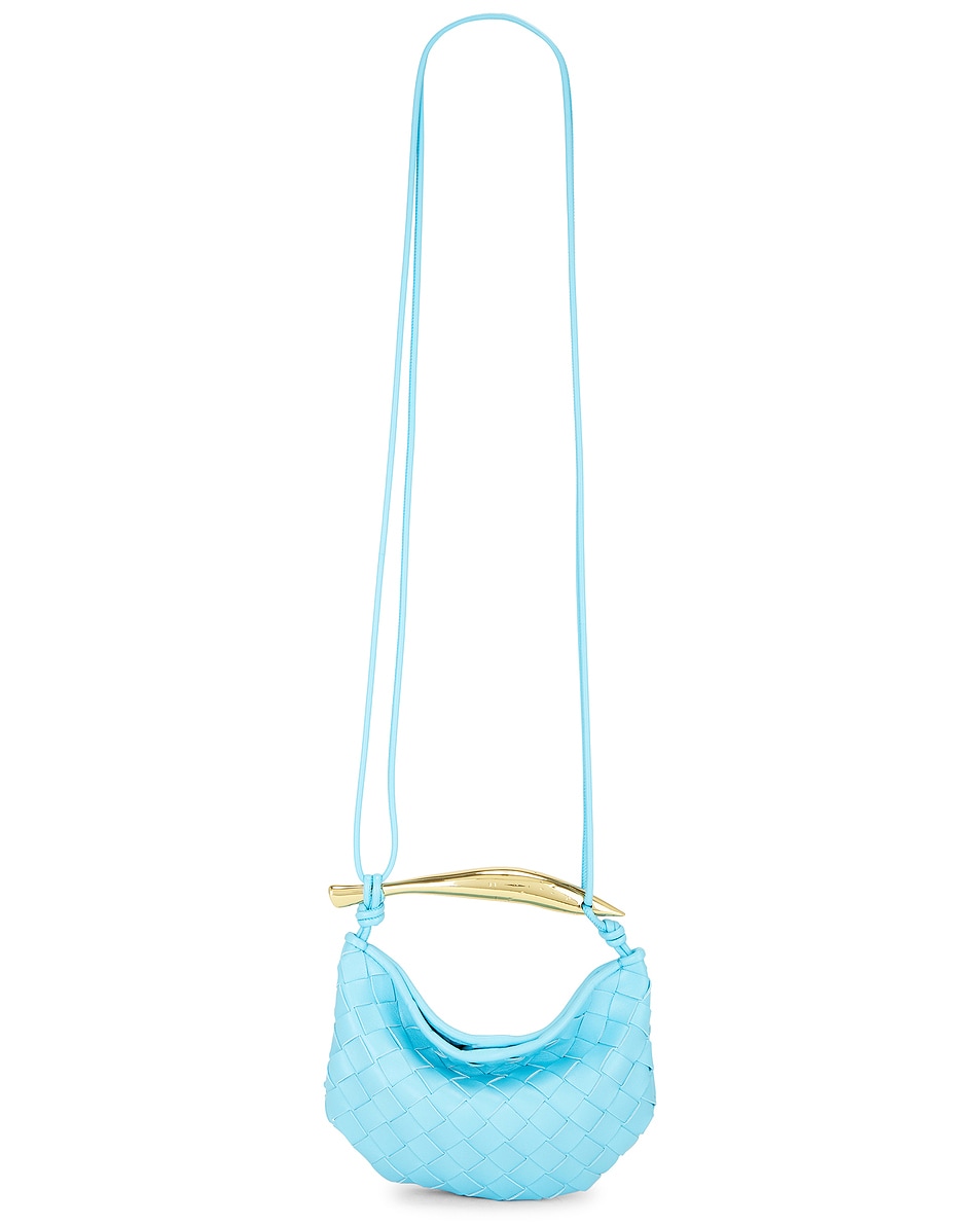 Image 1 of Bottega Veneta Mini Sardine Bag in Dip & Muse Brass