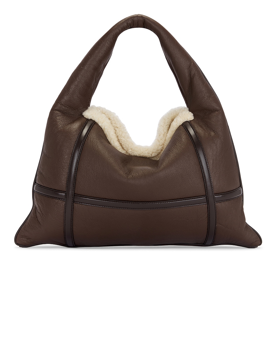 Image 1 of Bottega Veneta Small Hop Bag in Light Brown, Teddy, Fondant, & Muse Brass