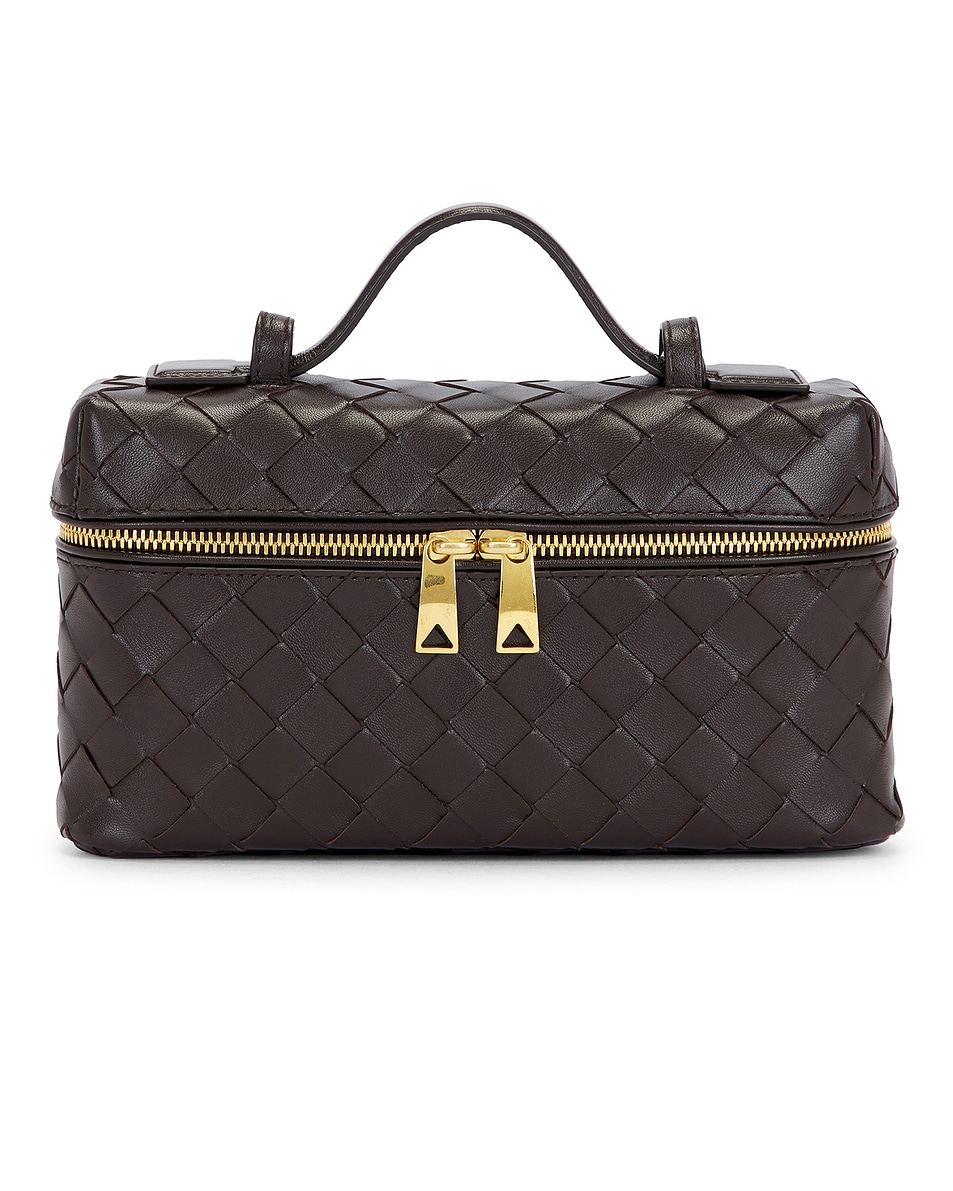 Image 1 of Bottega Veneta Bang Bang Vanity Case in Fondant & Gold