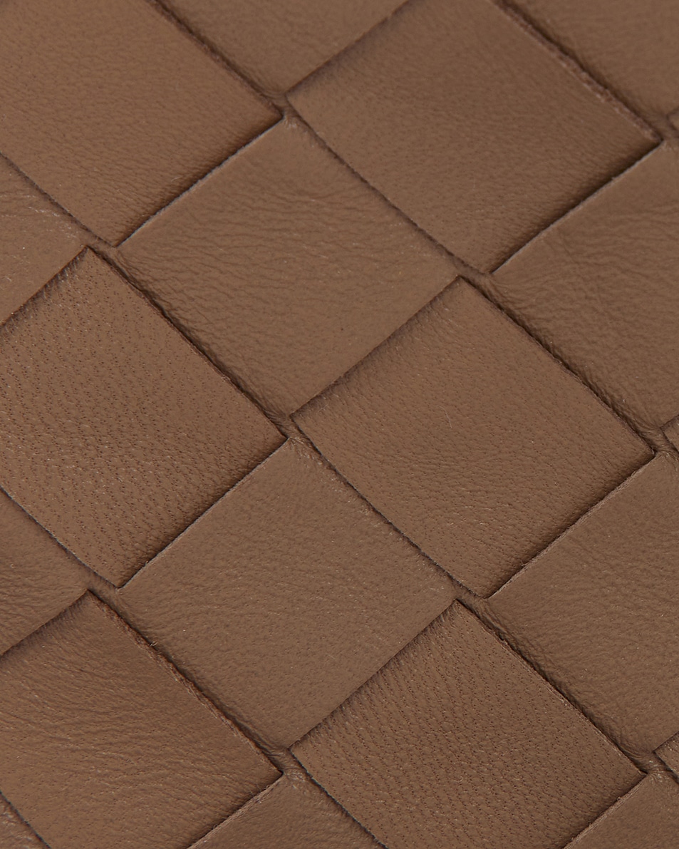 Image 6 of Bottega Veneta Mini Jodie Bag in Pinecone & Gold