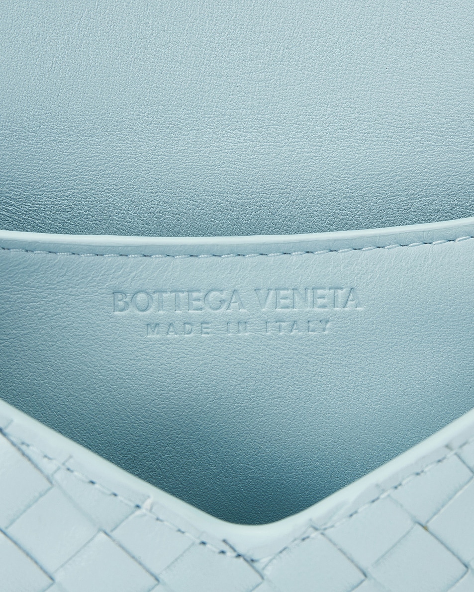 Image 6 of Bottega Veneta Knot Lock Bag in Zenith & Muse Brass