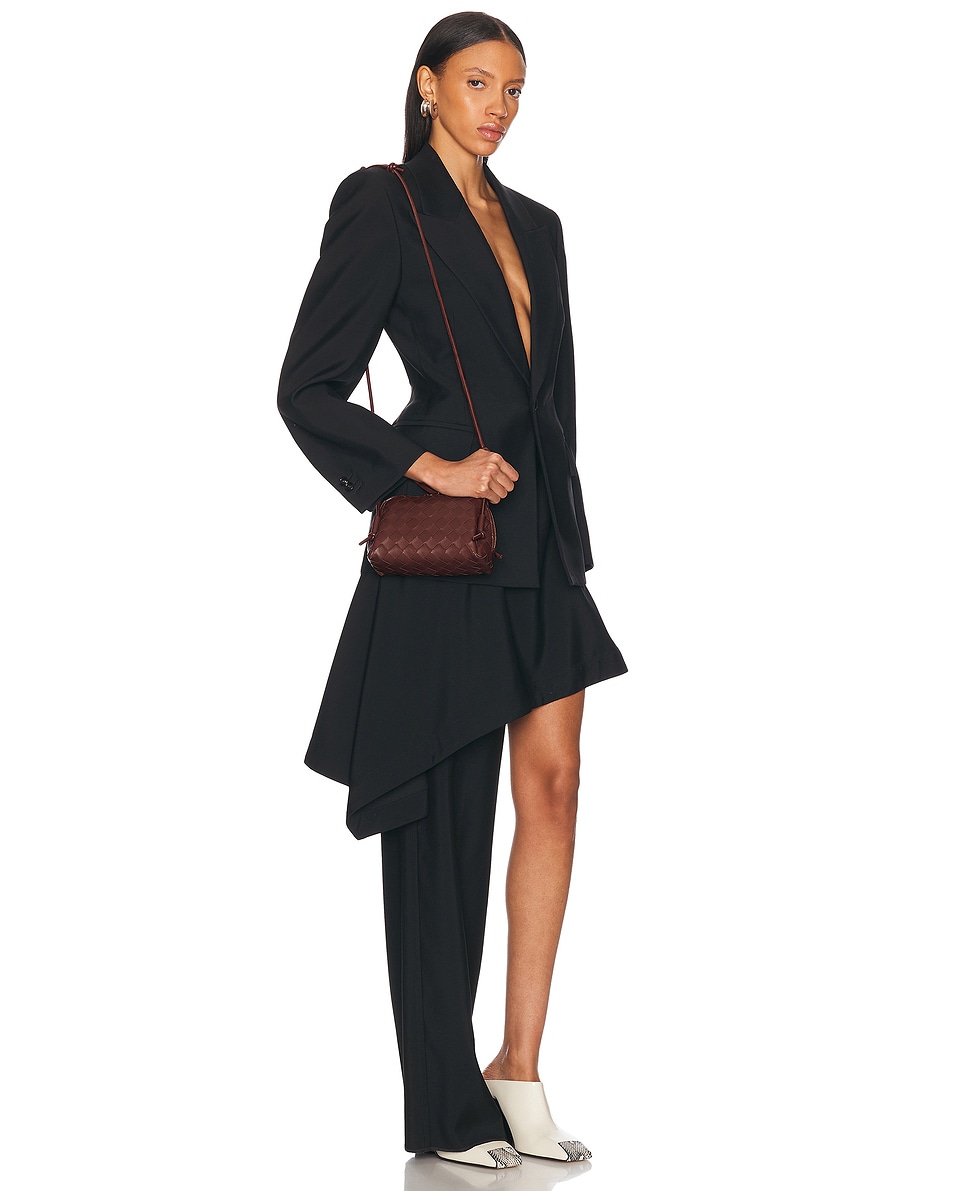 Image 2 of Bottega Veneta Concert Pouch in Sapele & Gold