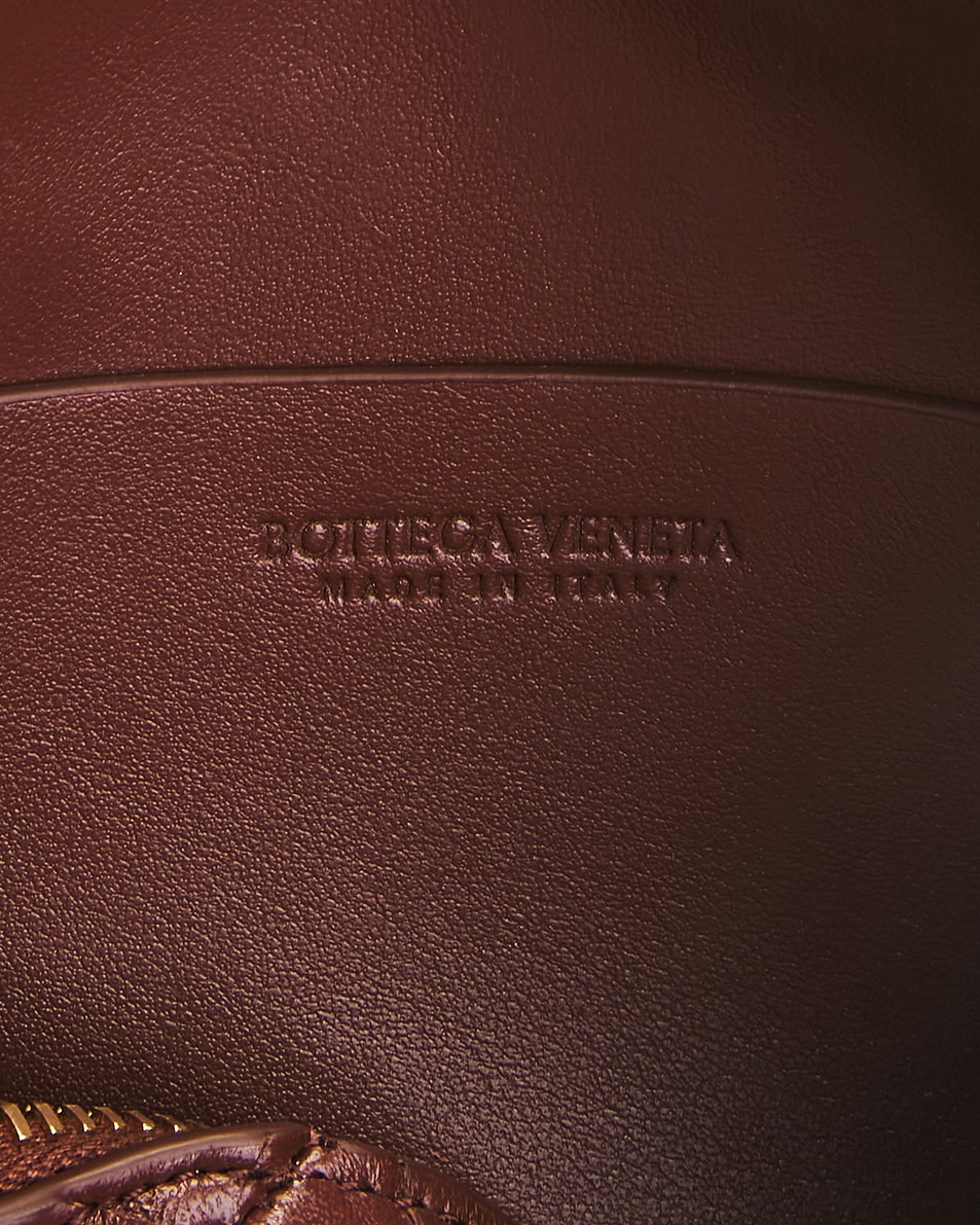 Image 6 of Bottega Veneta Concert Pouch in Sapele & Gold