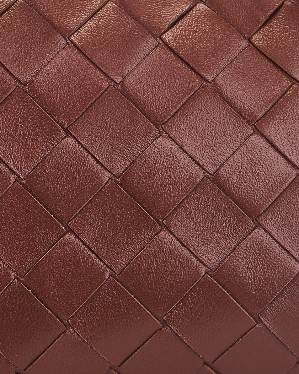 Image 7 of Bottega Veneta Concert Pouch in Sapele & Gold