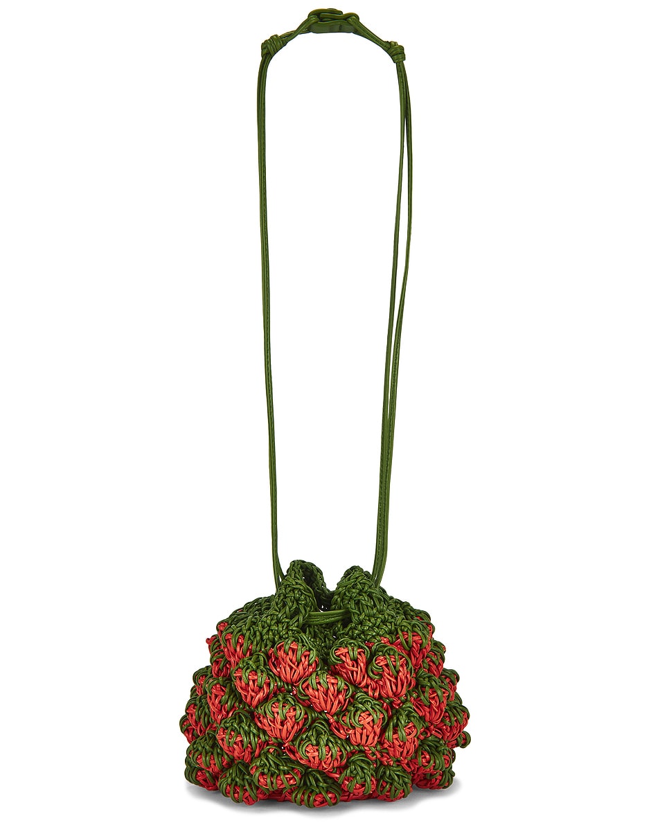 Image 1 of Bottega Veneta Fragolina Crochet Bag in Bicolor