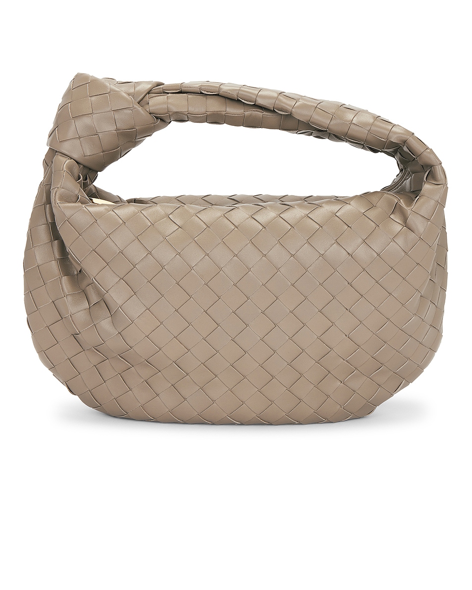 Image 1 of Bottega Veneta Small Jodie Bag in Limestone & Gold