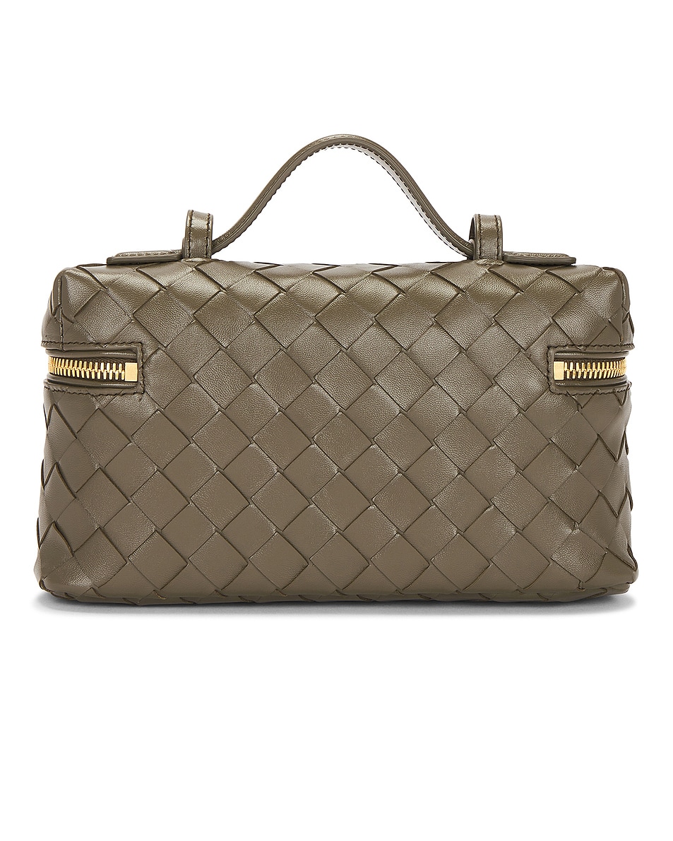 Image 3 of Bottega Veneta Bang Bang Vanity Bag in Cypress & Gold