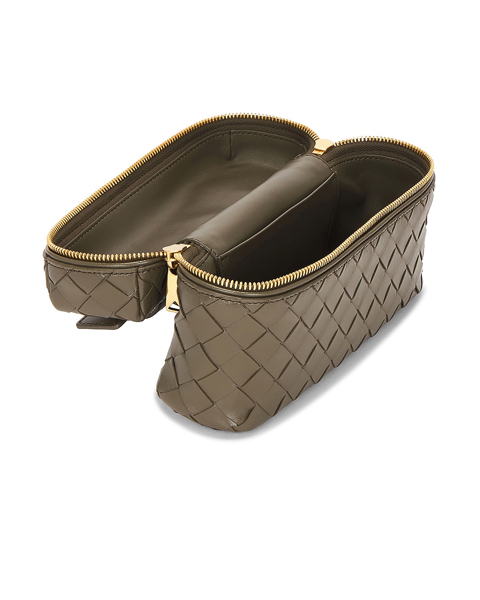 Image 5 of Bottega Veneta Bang Bang Vanity Bag in Cypress & Gold