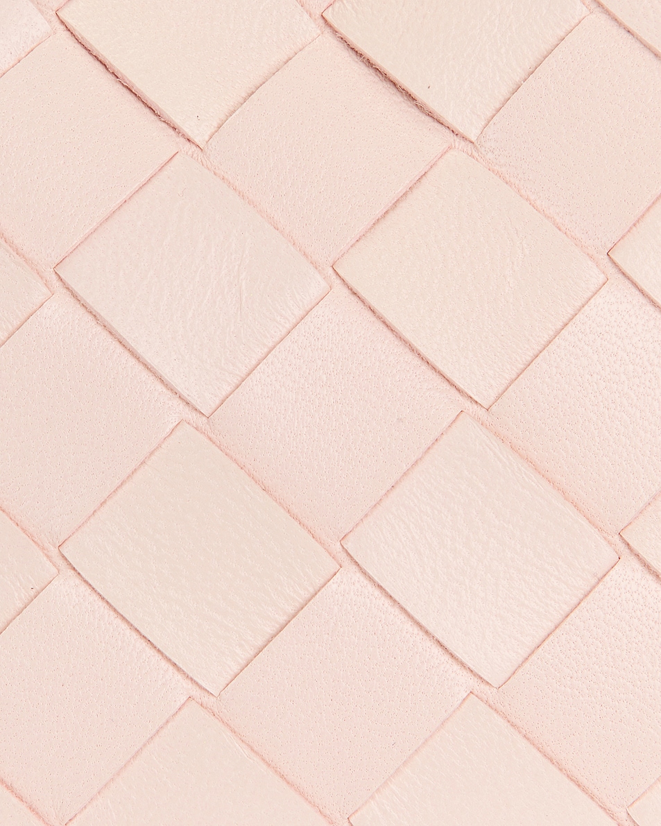 Image 7 of Bottega Veneta Concert Pouch in Seashell & Gold