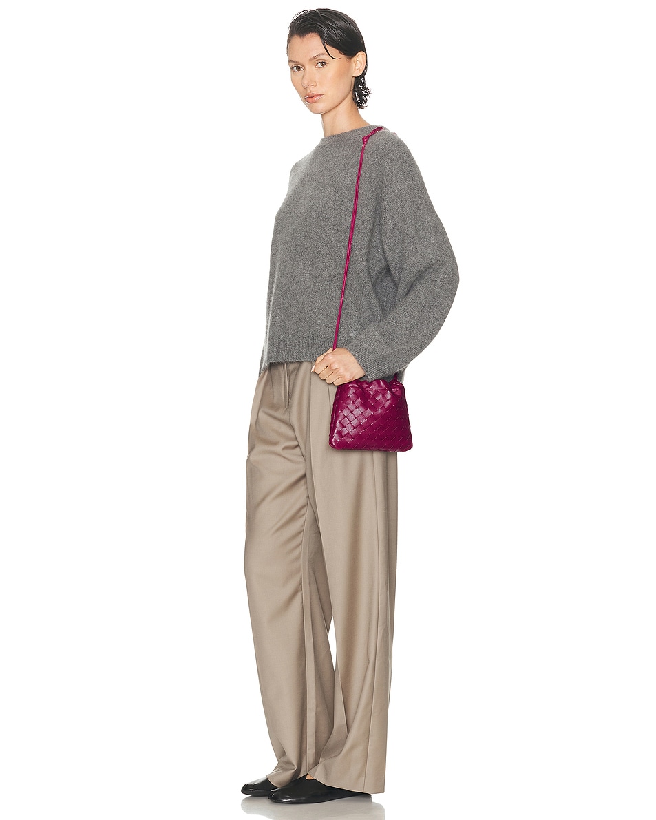 Image 2 of Bottega Veneta Small Intrecciato Dustbag in Cinnabar & Gold