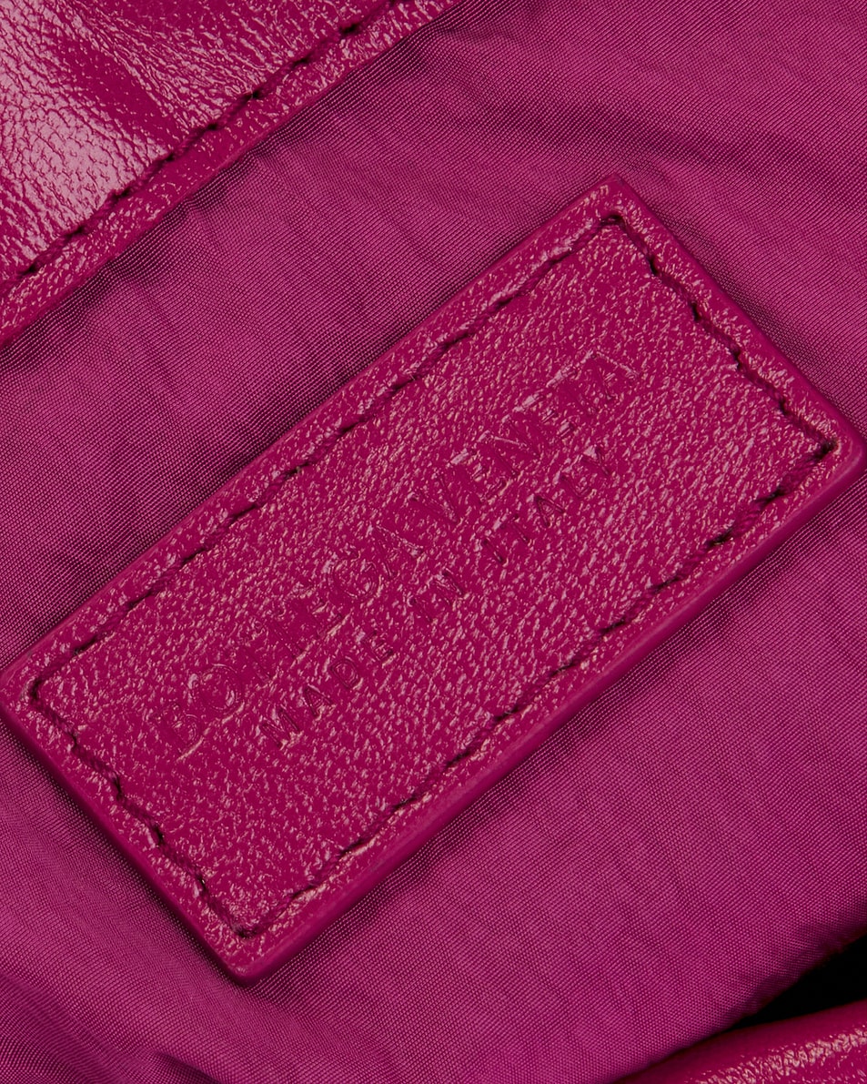 Image 6 of Bottega Veneta Small Intrecciato Dustbag in Cinnabar & Gold