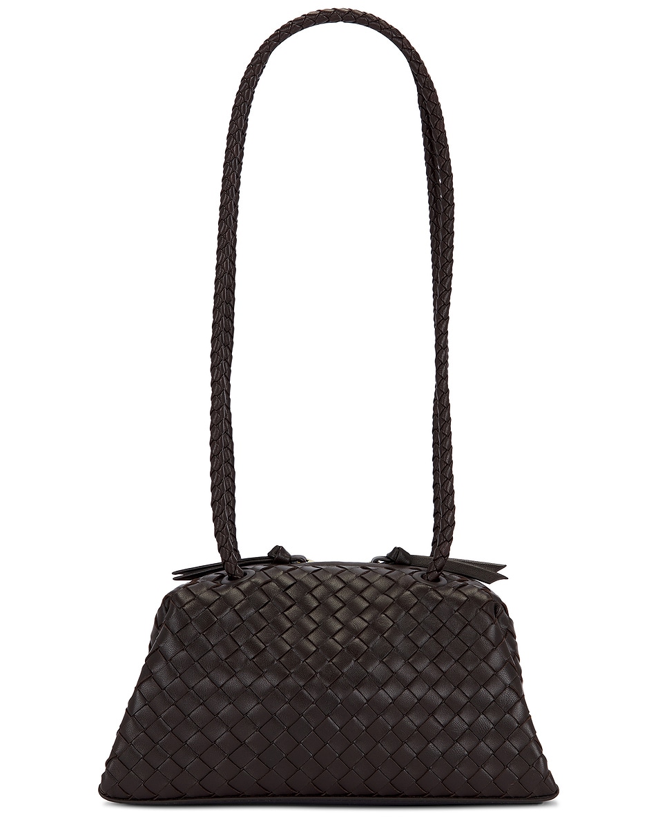Image 1 of Bottega Veneta Tokyo Pouch in Fondant & Gold